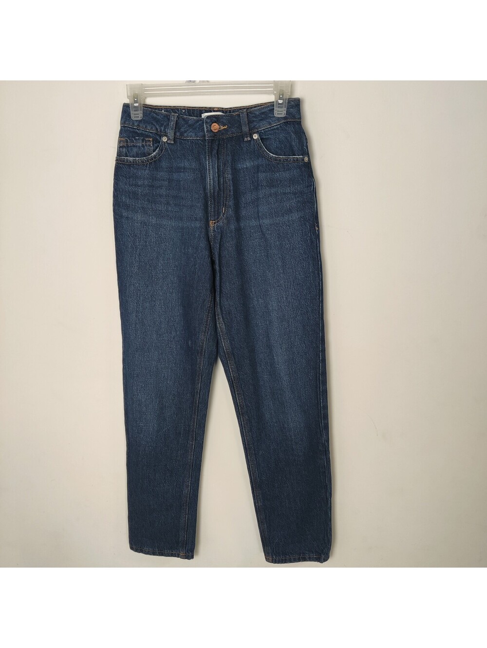 Dynamite Claudia High Rise Straight Leg Mom Jeans Organic Cotton Size 24